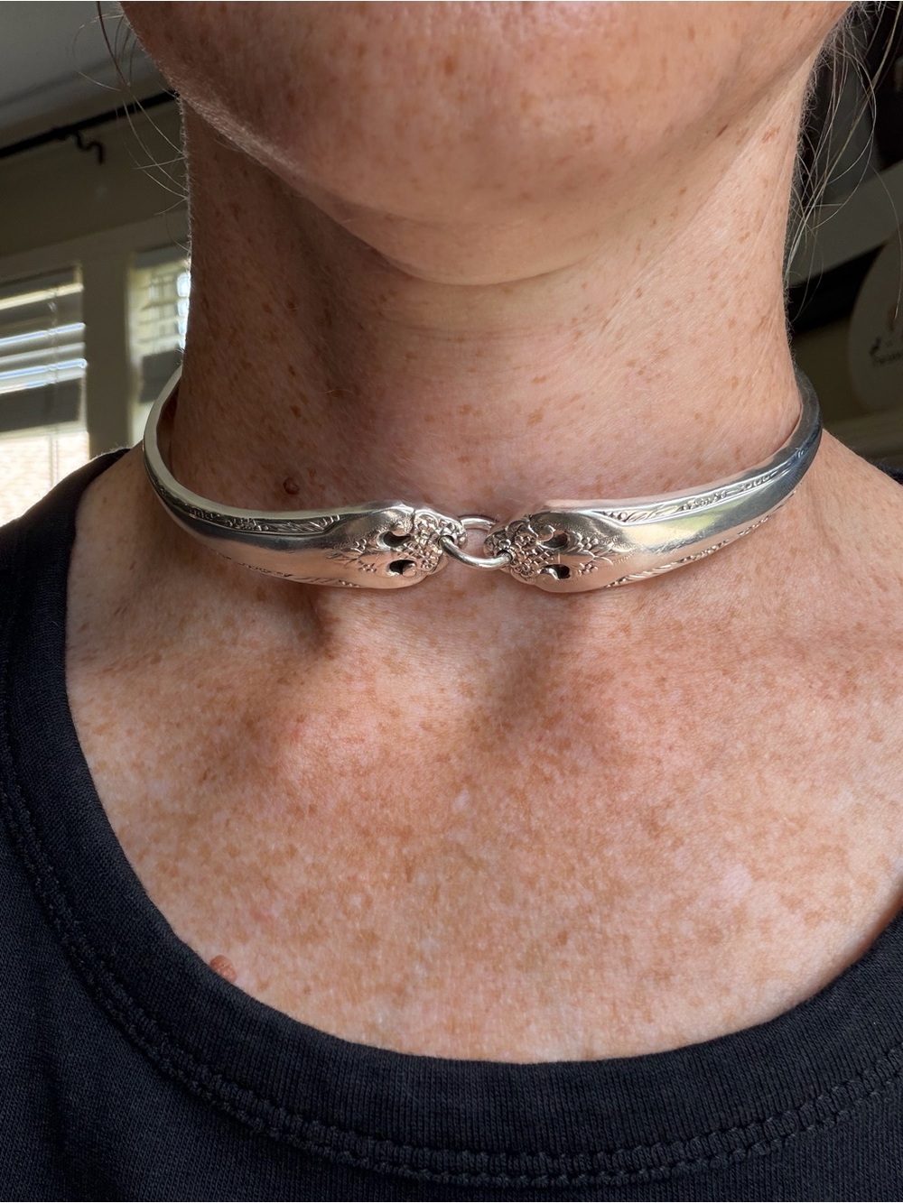 Silverware Choker - Picture 7 of 9